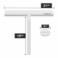 Compact Shower Squeegee with Magnetic Hook 21 cm