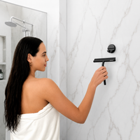Compact Shower Squeegee with Magnetic Hook 21 cm
