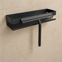 Shower Caddy with Hanging Squeegee