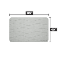 Minismus Diatomite Quick Dry Bath Mat 60x40cm Minismus Diatomite Quick Dry Bath Mat 60x40cm
