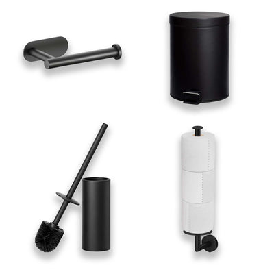 4 piece Toilet Accessories Set