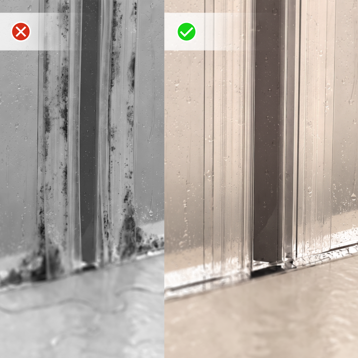 Magnetic Shower Door Seal 200 cm