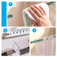 Magnetic Shower Door Seal 200 cm