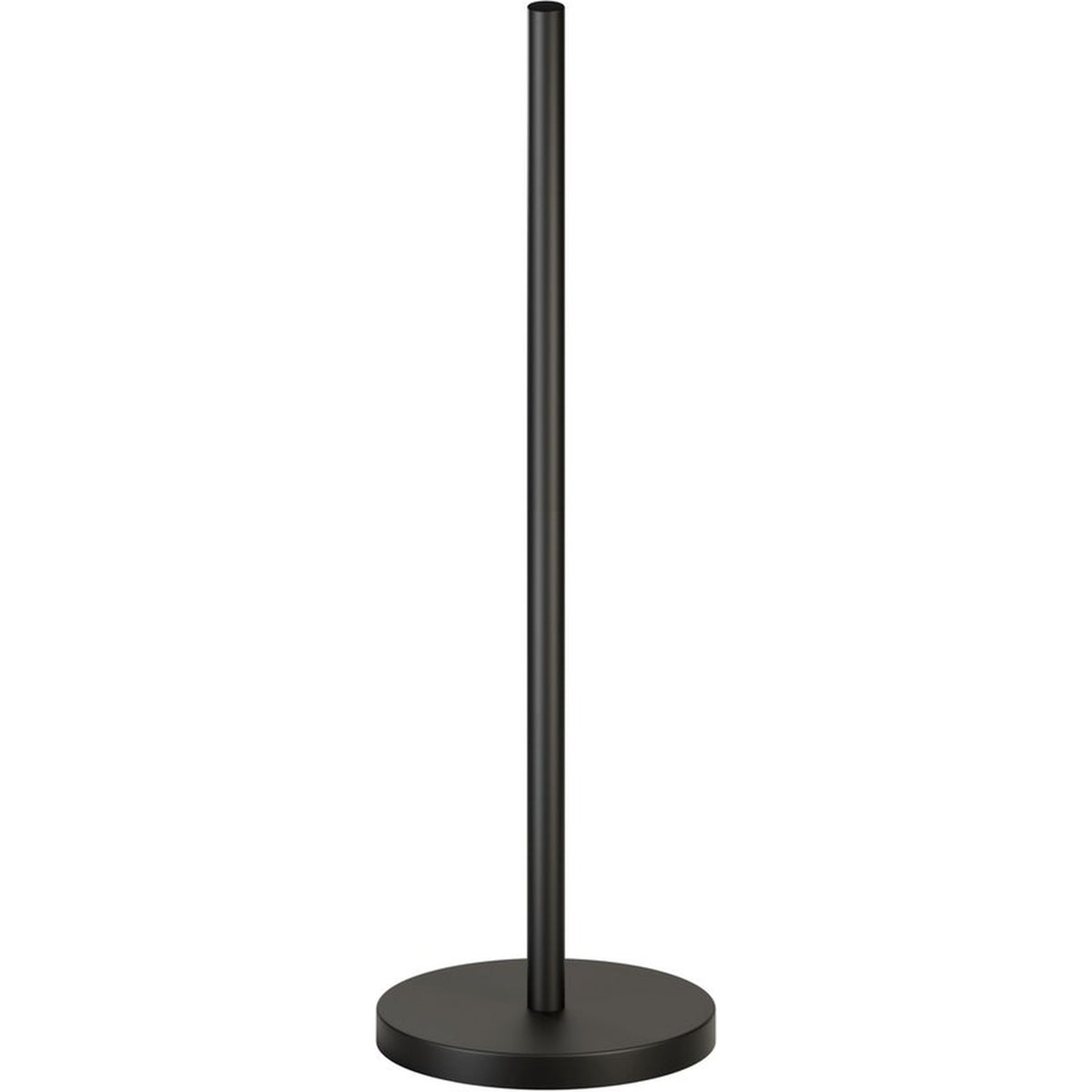 5-Delt Sort Toalettsett - Toalettpapirholder med Justerbar Arm & Frittstående Toalettpapirholder for 5 Ruller - Toalettbørsteholder, Søppelbøtte & Veggkroker