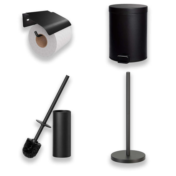 4 piece Toilet Accessories Set