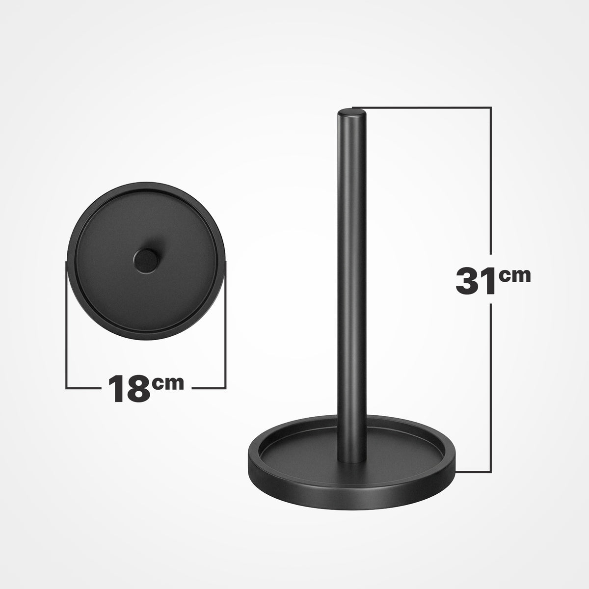 Minismus Paper Towel Roll Holder Free Standing