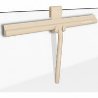 Extra Wide Shower Squeegee with Hanging Hook 33 cm - Beige