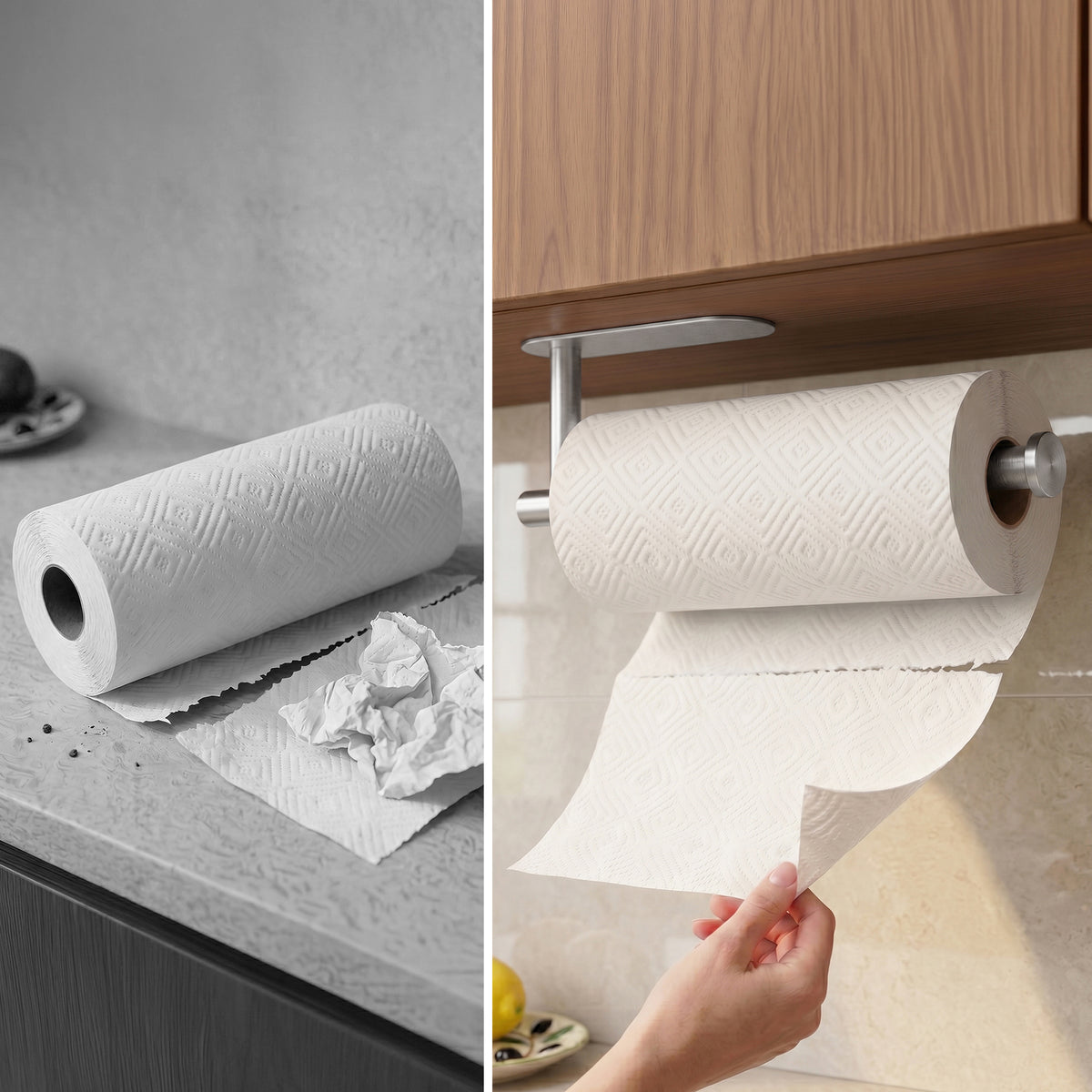 Paper Towel Holder - Brushed SS