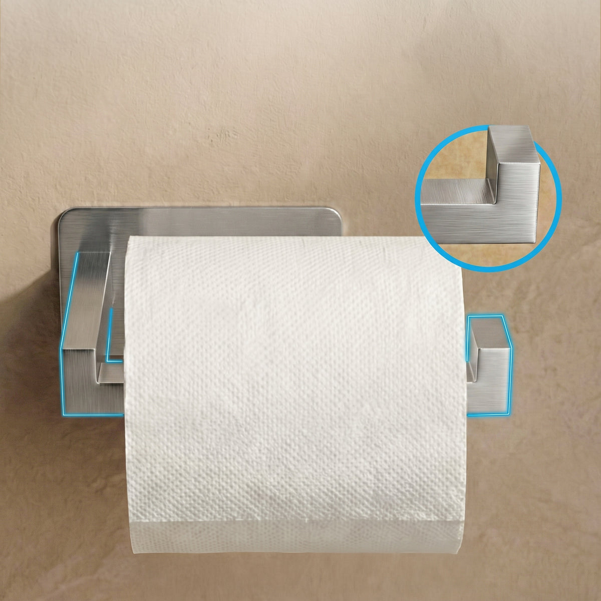 Tissue Roll Holder - Brushed SS