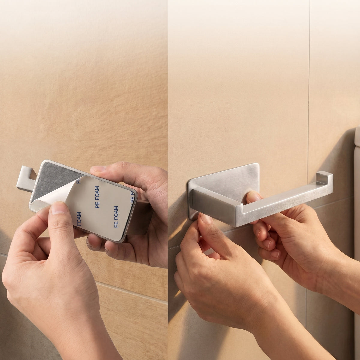 Tissue Roll Holder - Brushed SS