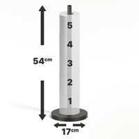 Standing Toilet Roll Holder for 5 Extra Rolls