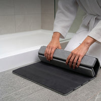 Alfombra de baño enrollable de diatomita de secado rápido (60 x 40 cm)