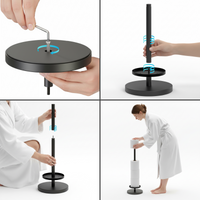 Standing Toilet Roll Holder for 5 Extra Rolls