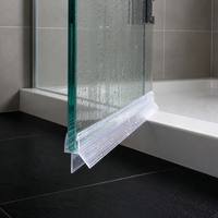 Duschdichtung mit Wasserabweiser – 2×1 m für 6–8 mm Glas