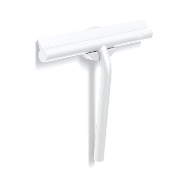 Shower Squeegee with Magnetic Storage System - Extra Wide - 33 CM - White