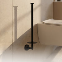 Wall Mounted Toilet Roll Holder for 3 Extra Rolls