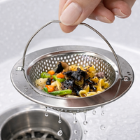 Cestello Scolapiatti con Manico in Acciaio Inossidabile per Lavello