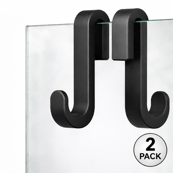 Juego de 2 Ganchos de Puerta de Ducha de Silicona