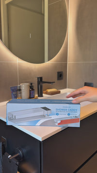 Shower Shelf Basket Stainless Steel with Multiple Wall Mounting Options