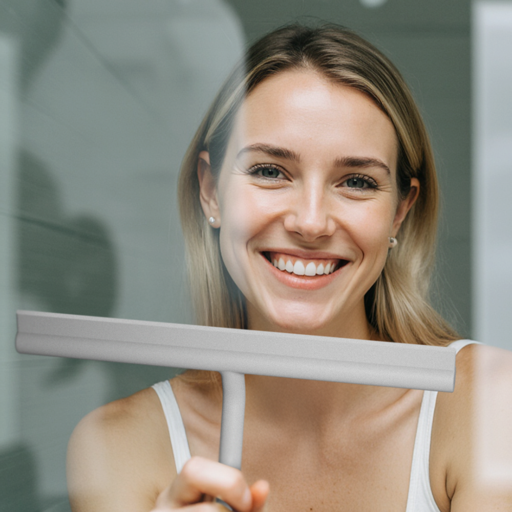 Duschabzieher 28 cm mit Aufhängehaken