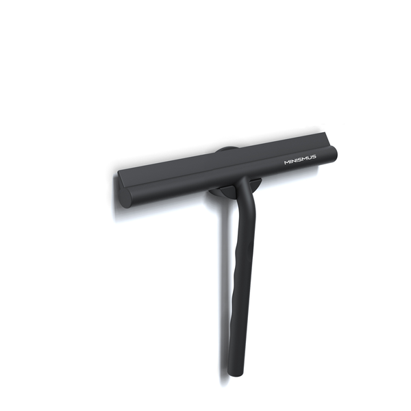 Shower Squeegee with Magnetic Storage System - 21 CM - Black